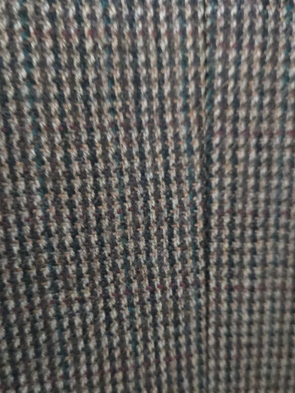 Chaps Brown Textured Men’s Suit Blazer